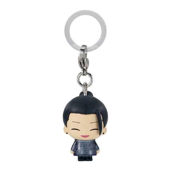 Jujutsu Kaisen 5th anniversary marker charm gashapon - capsule and display presentation