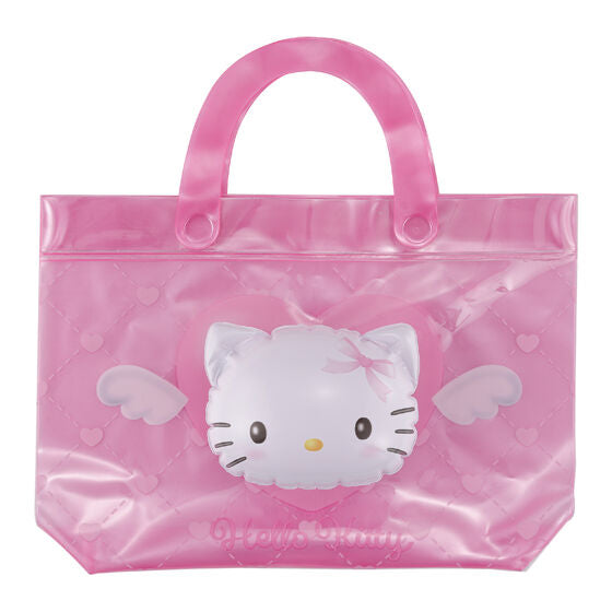 Sanrio Characters Puffy Clear Bag gashapon, one clear bag with inflatable character
