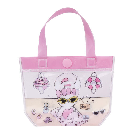 Esther Bunny vinyl pouch - practical use detail