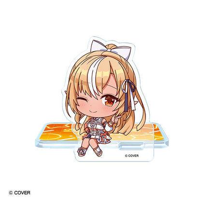 hololive Suwarasetai Acrylic Stand Colorize 3 gashapon, one sitting-pose stand