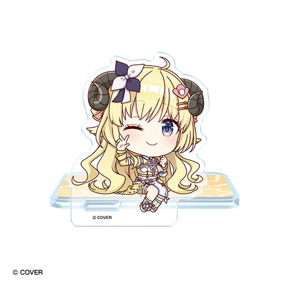 hololive Suwarasetai Acrylic Stand Colorize 3 gashapon, illustration close-up