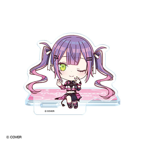 hololive Suwarasetai Acrylic Stand Colorize 3 gashapon, additional stand design