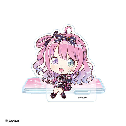 hololive Suwarasetai Acrylic Stand Colorize 3 gashapon, boxed capsule and display card