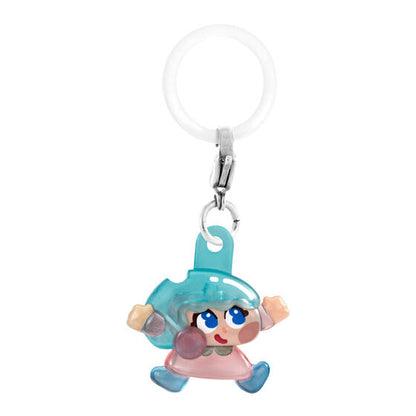 Candy Caries charm - clear squishy texture detail