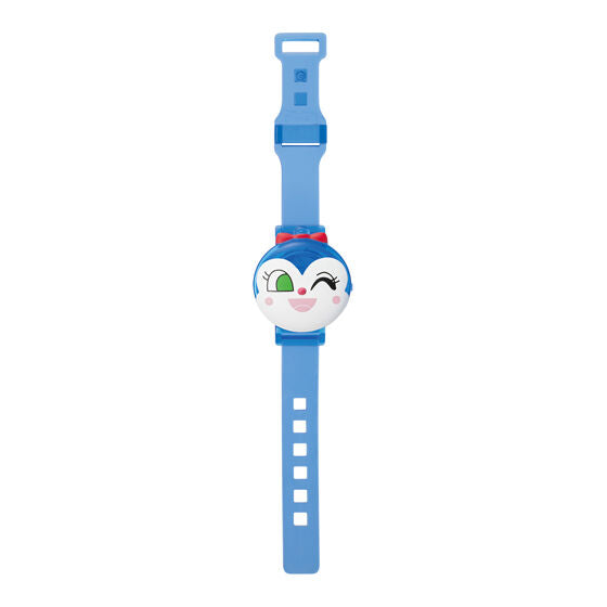 Anpanman Pikapika Light Bracelet NEW gashapon, light-up face detail