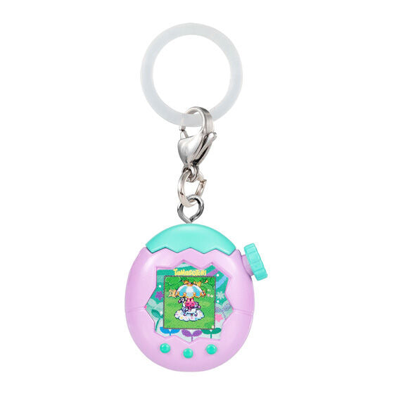 Tamagotchi Paradise marker charm gashapon - capsule and display presentation