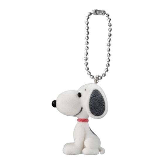 Peanuts flocky mascot charm - front view
