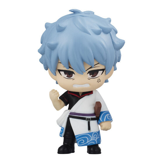 Angry Gintama figure - front view of angry face