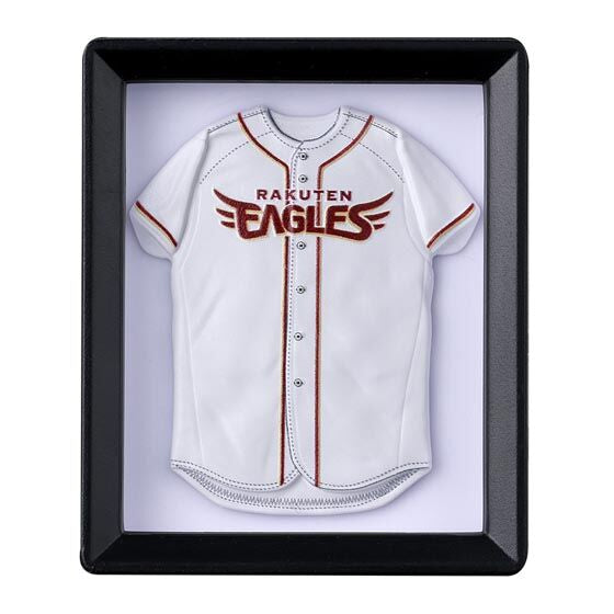 NPB Uniform Frame Magnet Pacific League gashapon, magnet on the back detail