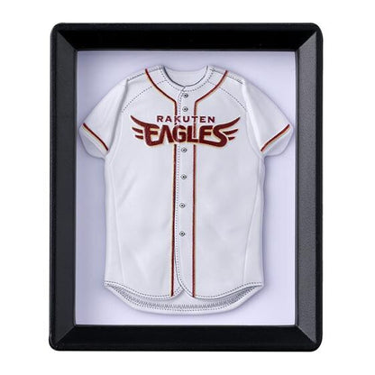 NPB Uniform Frame Magnet Pacific League gashapon, magnet on the back detail