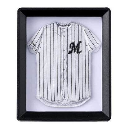 NPB Uniform Frame Magnet Pacific League gashapon, boxed capsule and display card