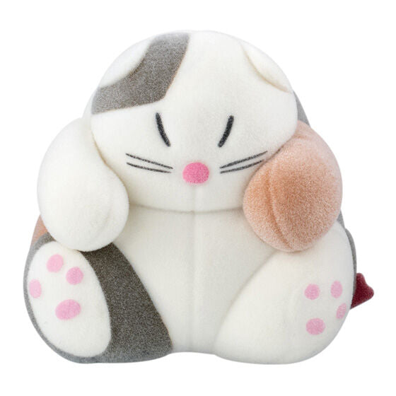 capsule flockies figure - soft flocked texture detail