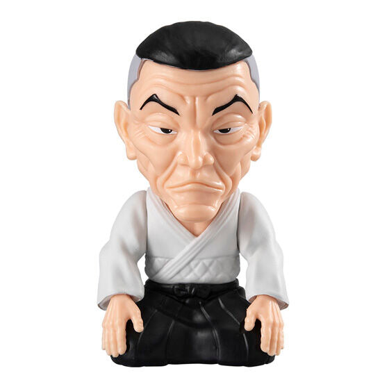 Baki Suwarase-tai gashapon - capsule and display presentation
