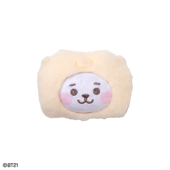 BT21 plush clip - fluffy fuzzy material detail