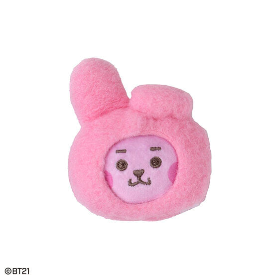 BT21 plush clip gashapon - capsule and display presentation