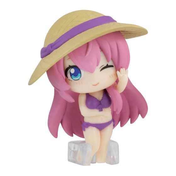 Hatsune Miku Pool Party gashapon - capsule and display presentation