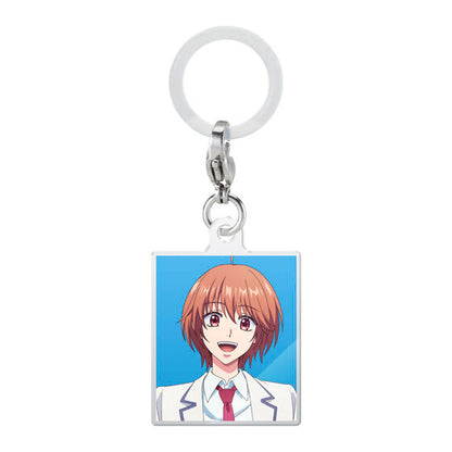 Hana-Kimi flat marker charm - front view