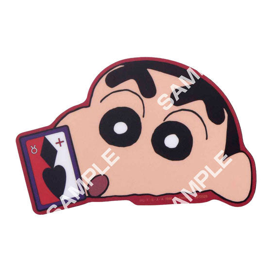Crayon Shin-chan Henderland Mouse Pad gashapon, design close-up detail