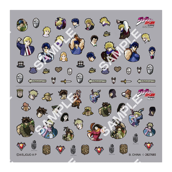 JoJo's Bizarre Adventure Nail Stickers gashapon, alternate view