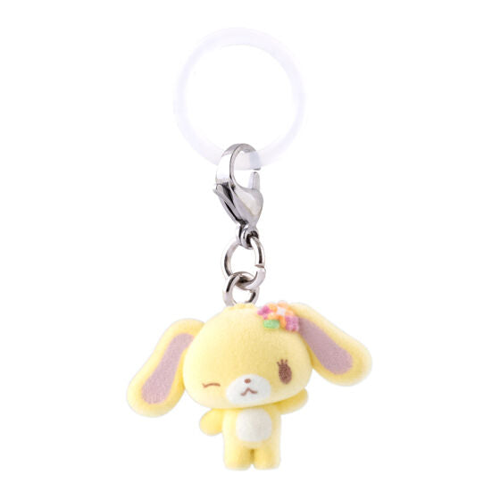 Sugarbunnies Fuwafuwa Mejirushi Accessory gashapon, one flocked charm
