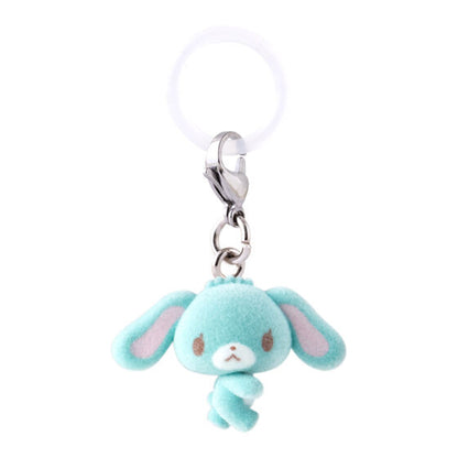 Sugarbunnies Fuwafuwa Mejirushi Accessory gashapon, flocked finish close-up