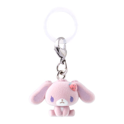 Sugarbunnies Fuwafuwa Mejirushi Accessory gashapon, boxed capsule and display card