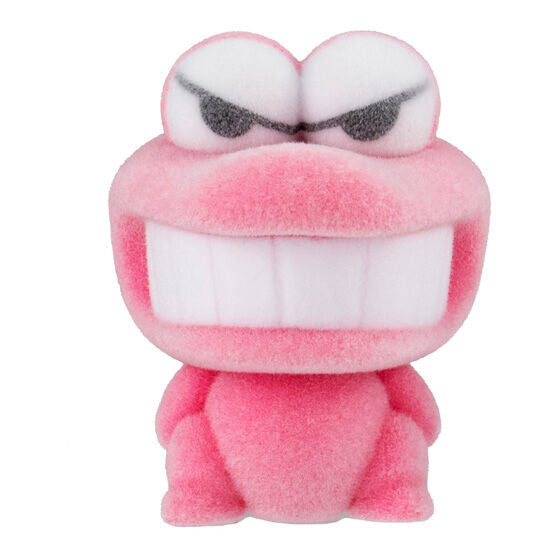Crayon Shin-chan doll - fluffy flocked texture detail