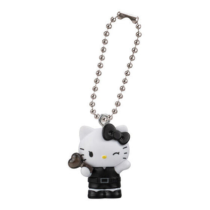 Sanrio Characters Color Collection Black capsule toy charm by Bandai, alternate angle