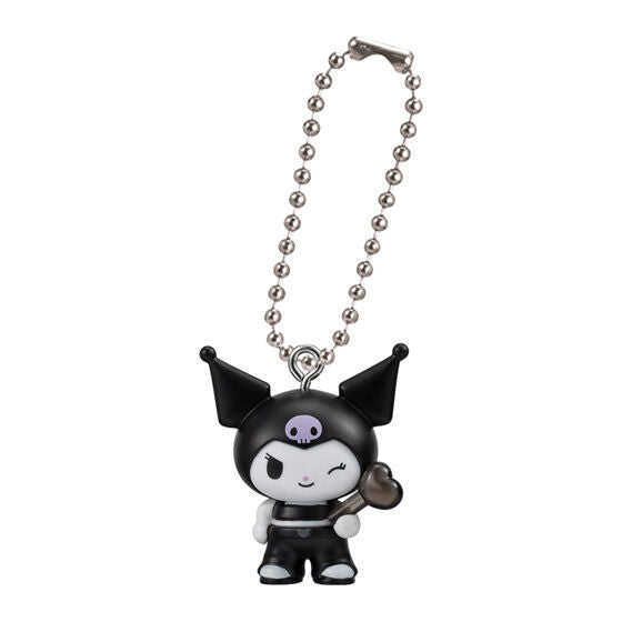 Sanrio Characters Color Collection Black gashapon charm, close-up detail of one design