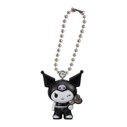 Sanrio Characters Color Collection Black gashapon charm, close-up detail of one design