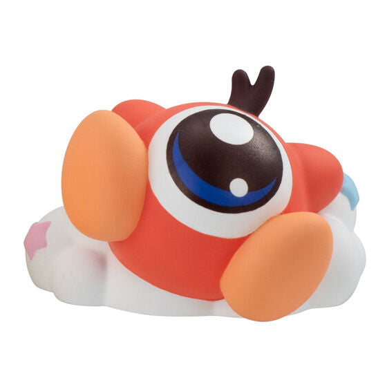 Kirby light mascot gashapon - capsule and display presentation