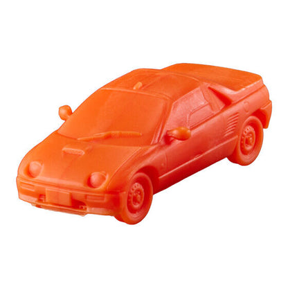 Car Keshi GP MAZDA Selection 01 gashapon, angled view of one car from the 24-type set