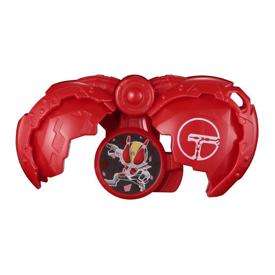 Kamen Rider My-Th GP Rider Eggs 01 by Bandai, rear view of one design from the series