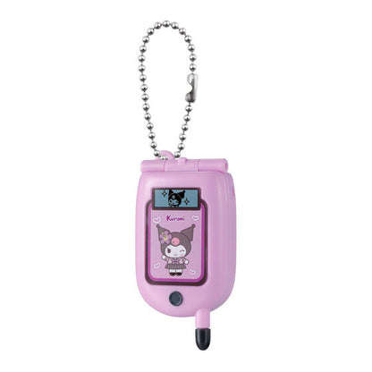 Sanrio Characters Flip Phone Mirror Charm, one design in the set of 5 Bandai gashapon types