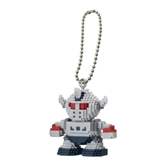 Kinnikuman Dot Figure Charm 2 gashapon by Bandai, capsule packaging
