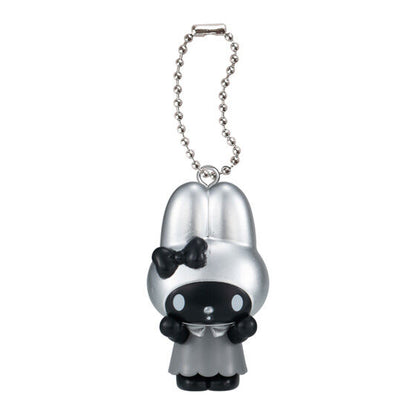 Sanrio Characters Monotone Mascot capsule toy, one of the 5 types shown on its own