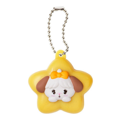 Lil ala mode Star Light Swing capsule toy shown with its light switched on