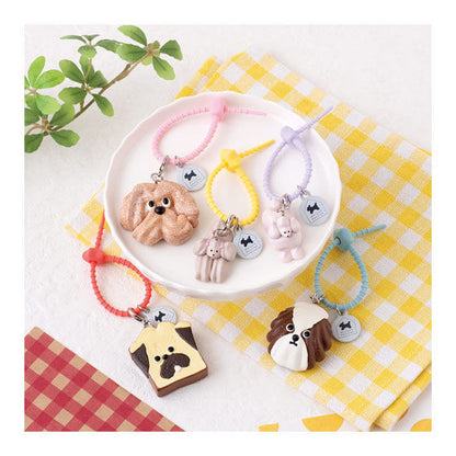 Maison terrier Colorful Multi Charm capsule toy by Bandai, alternate angle of the assortment