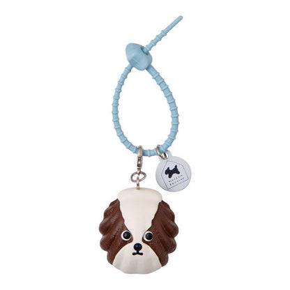 Maison terrier Colorful Multi Charm, rear view showing the adjustable silicone band