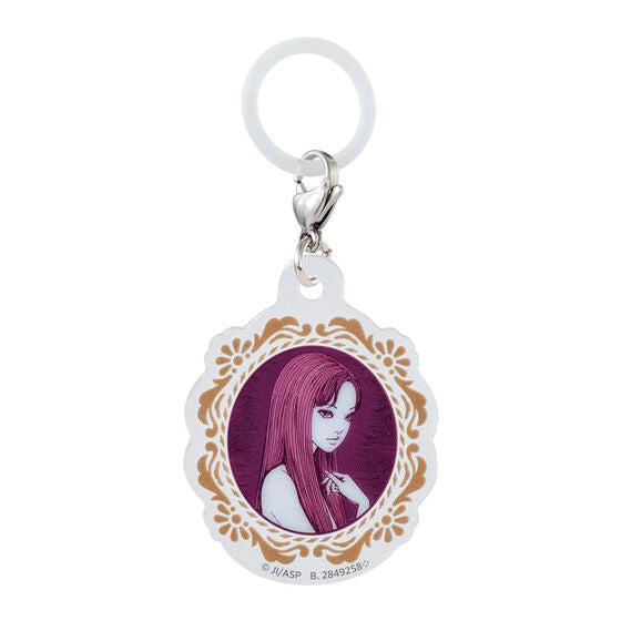 Tomie Assort Collection gashapon by Bandai, rear view of one item