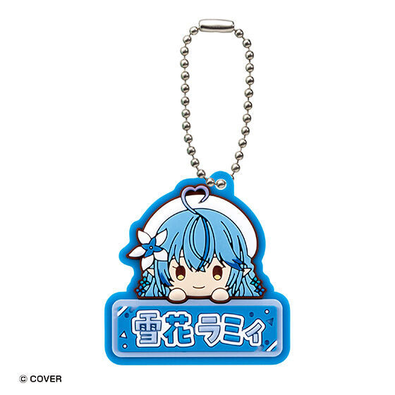 hololive Onamae Pukkuri Rubber Mascot 2 rubber mascot, side view of one type in the set