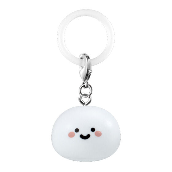 Obungu to Issho Mejirushi Accessory gashapon, close-up detail of one face-shaped design