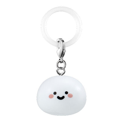 Obungu to Issho Mejirushi Accessory gashapon, close-up detail of one face-shaped design
