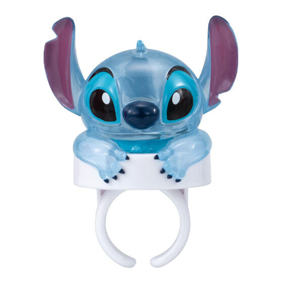 Disney Characters Capsule Ring Light Collection, underside view showing the push switch on the base