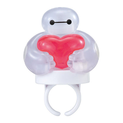 Disney Characters Capsule Ring Light Collection gashapon, ring light shown lit up