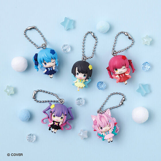 hololive Gashapon Palette Fairy Swing 2 swing mascots by Bandai, alternate angle