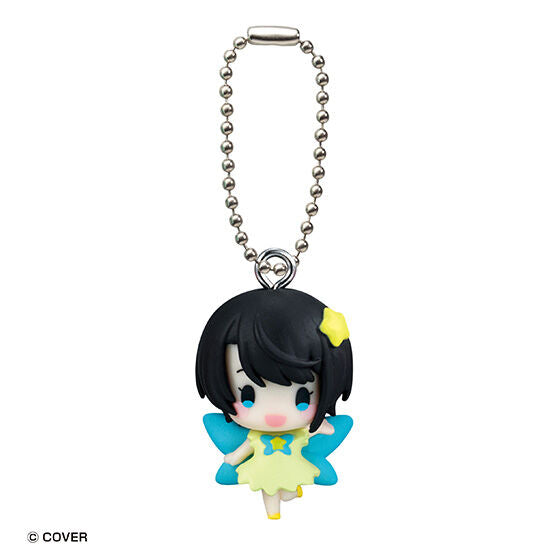 hololive Gashapon Palette Fairy Swing 2, close-up detail of a fairy-themed swing mascot