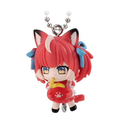 Akami Karubi Tsumande Tsunagete Mascot capsule toy by Bandai, alternate angle of the assortment