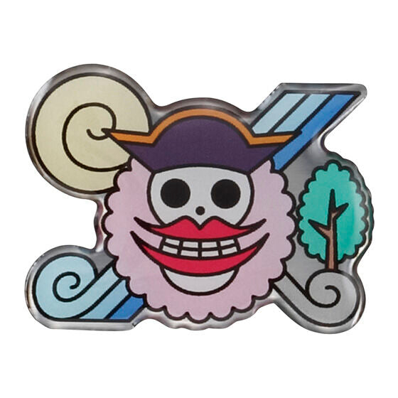 ONE PIECE Pin Badge Collection 2 by Bandai, tenth design in the 19-type series