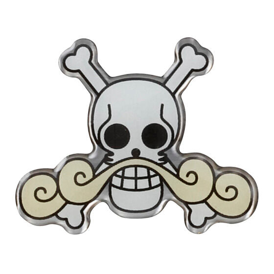 ONE PIECE Pin Badge Collection 2 pin badges by Bandai, group shot of several designs
